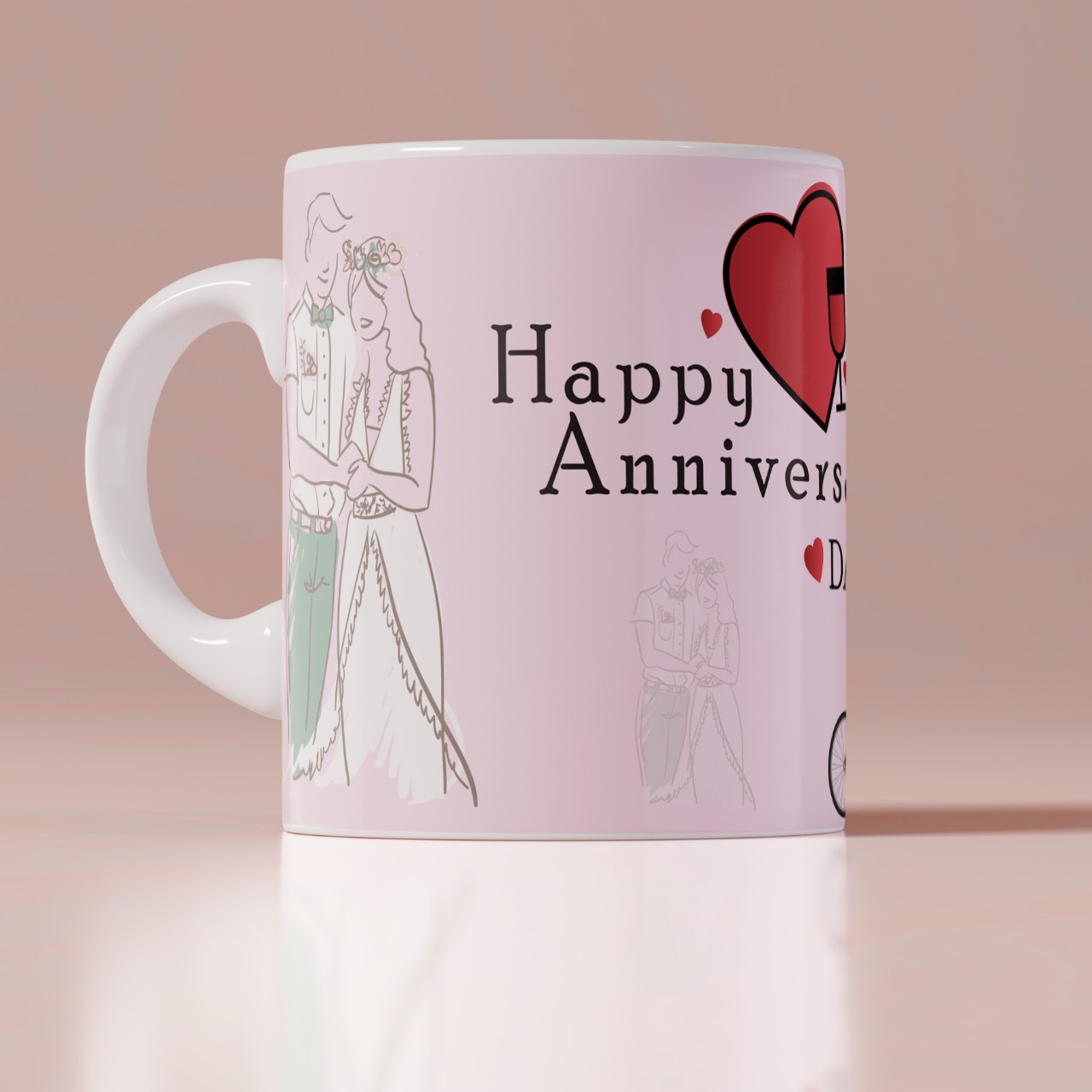 Anniversary Personalized Mug